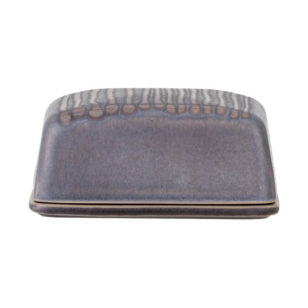 Сива керамична чиния за масло Raben - Bloomingville-image-3