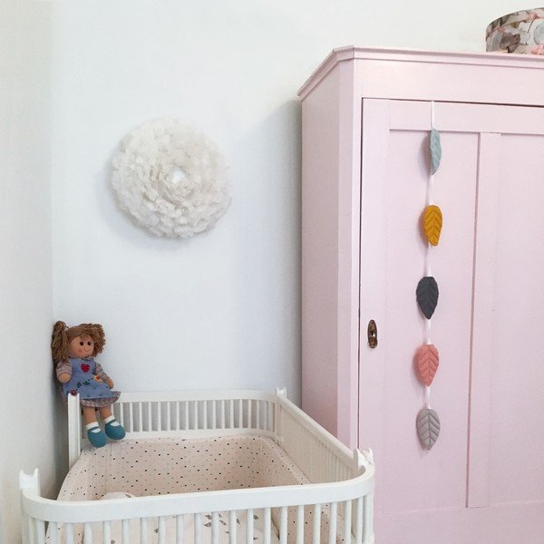 Бяла стенна лампа ø 45 cm Eos Up – UMAGE-image-2