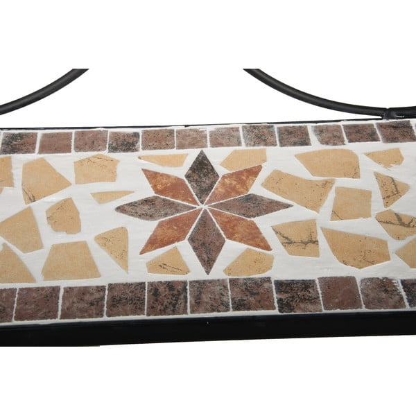 Черна метална стенна закачалка с рафт 42 cm Almeria – Garden Pleasure-image-3