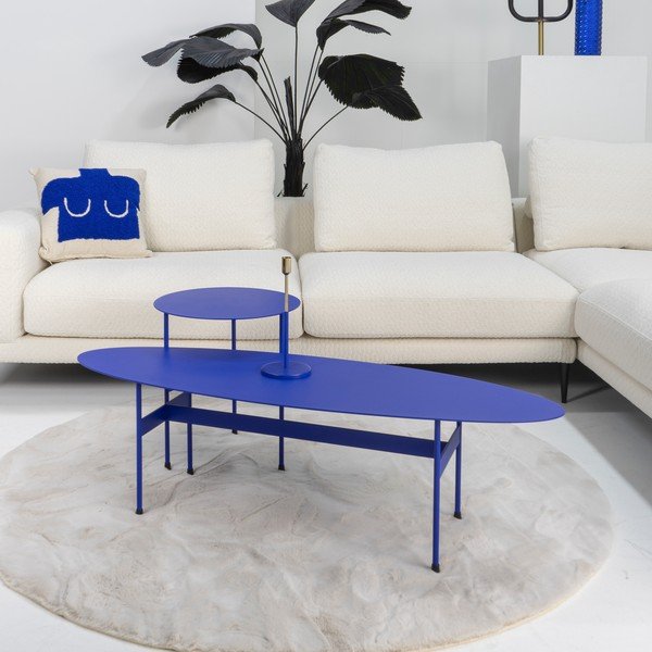 Метална кръгла странична масичка ø 40 cm Mira – Spinder Design-image-2