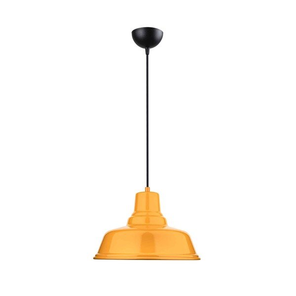 Висяща лампа от метал в цвят охра ø 32 cm Pawn - Squid Lighting