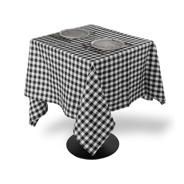 Памучна покривка за маса 150x150 cm Gingham – Tiseco Home Studio
