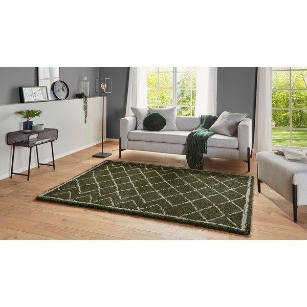 Зелен килим , 200 x 290 cm Loft - Mint Rugs-image-2