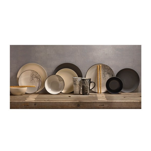 Черна чаша KJ Collection, 500 ml - Villa Collection-image-2