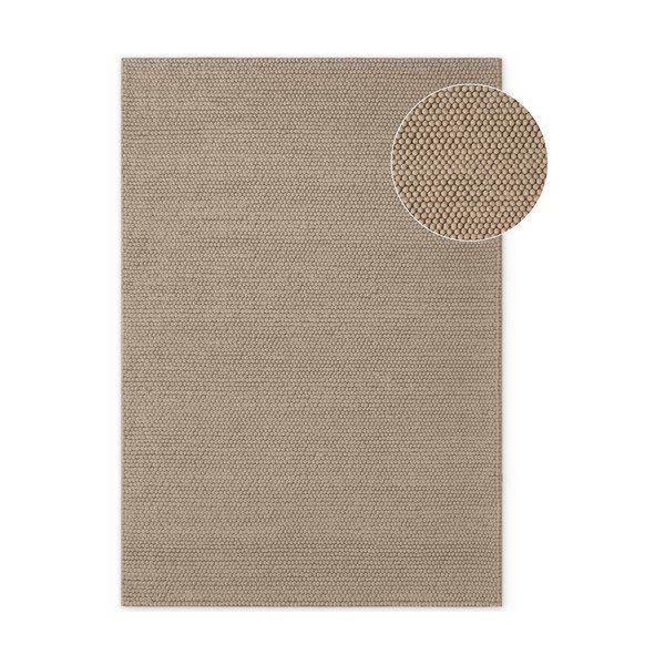 Ръчно изработен вълнен килим в естествен цвят 200x300 cm Richmond Diana – Ted Baker