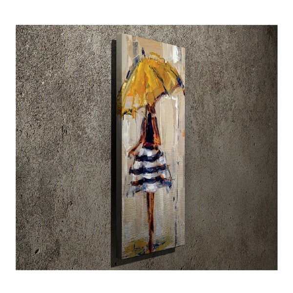 Живопис върху платно Жозефин, 30 x 80 cm - Wallity-image-2