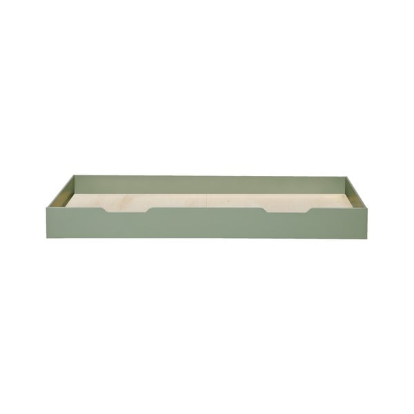 Зелено долно чекмедже за легло , 200 x 90 cm Nikki - WOOOD