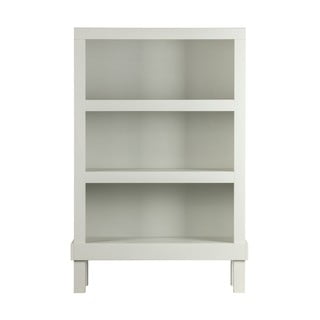 Светлосива етажерка от борова дървесина 107x160 cm Bonk - Basiclabel