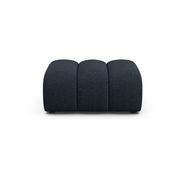 Тъмносиня шенилова табуретка Lupine – Micadoni -image-1