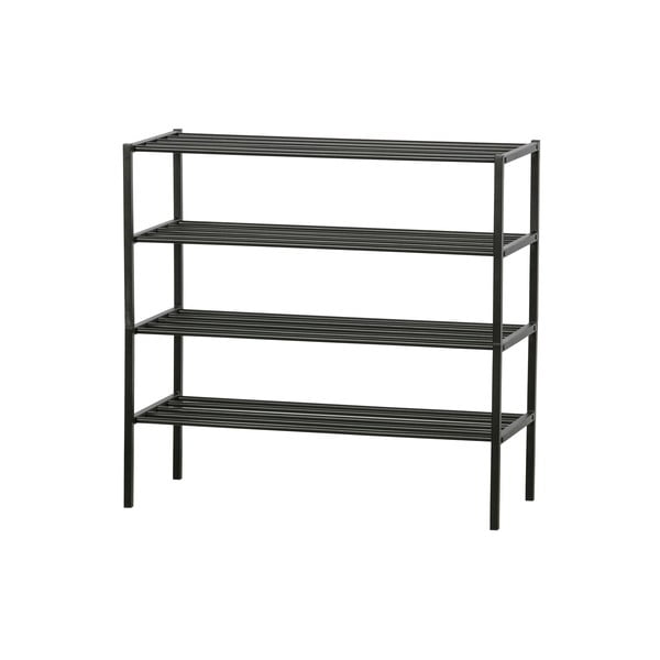 Черна метална стойка за обувки Ferro - WOOOD-image-3