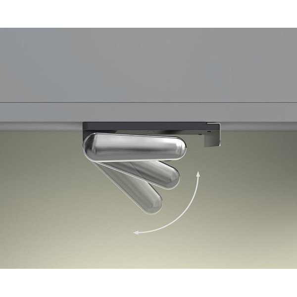 Стенен пластмасов държач за кухненска хартия в сребрист цвят RollGrip – Joseph Joseph-image-4