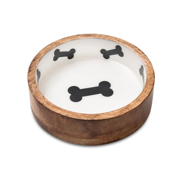 Дървена купа за кучета Купа, ⌀ 18 cm - Marendog