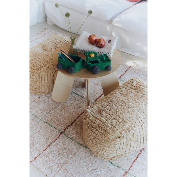 Детски пуф в цвят горчица Haystack – Lorena Canals-image-4