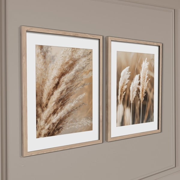 Картини в комплект от 2 бр. 30x40 cm Selloana – Styler-image-2