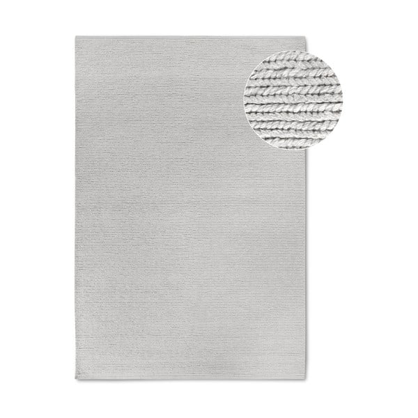 Бял ръчно изработен вълнен килим 120x170 cm Francois – Villeroy&Boch