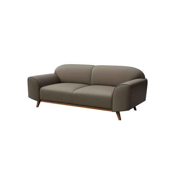 Светлокафяв кожен диван 193 cm Nesbo - MESONICA-image-2