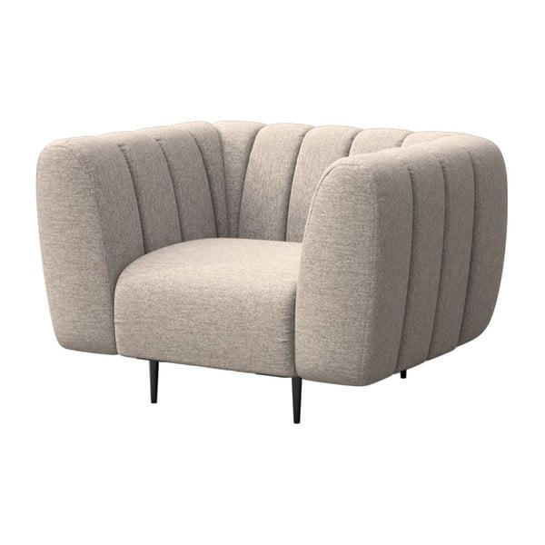 Бежово кресло Shel – Ghado-image-2