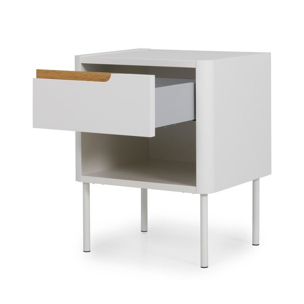 Бяло нощно шкафче Switch - Tenzo-image-2
