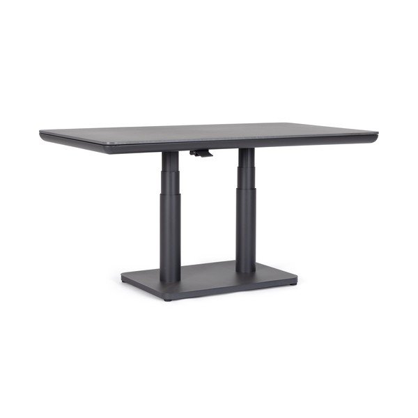 Алуминиева градинска маса за хранене 80x140 cm Miguel – Bizzotto-image-3