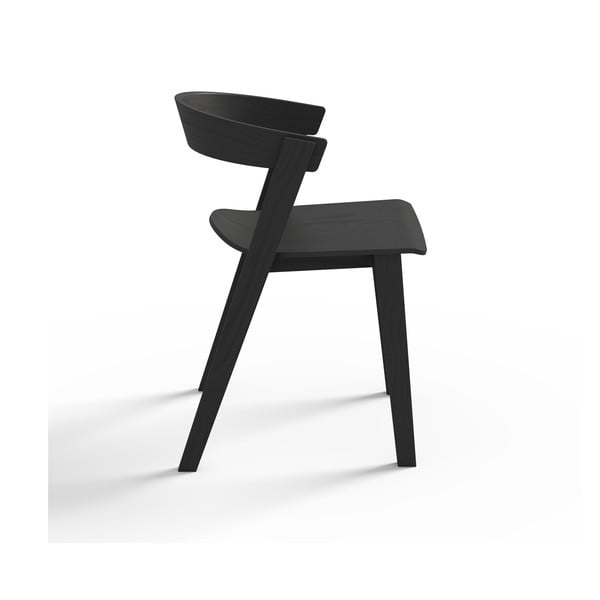 Черни трапезни столове в комплект от 2 от букова дървесина Sand - TemaHome-image-2