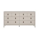 Сиво-бежов скрин 159x80x38 cm Madrid – Tvilum