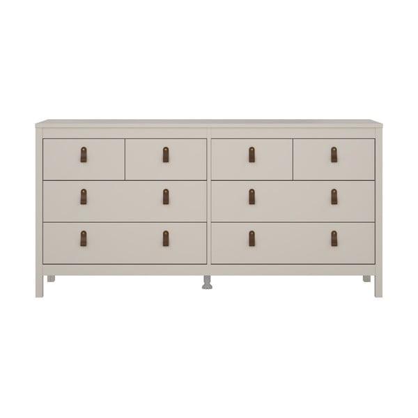 Сиво-бежов скрин 159x80x38 cm Madrid – Tvilum