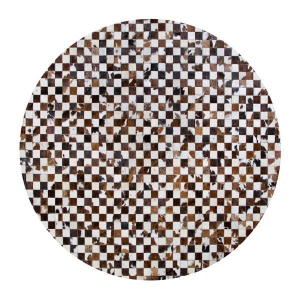 Кожен килим Normand, ⌀ 160 cm - Pipsa