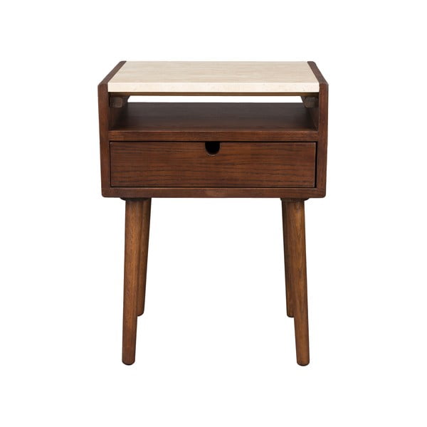 Кафяво нощно шкафче Arda – Dutchbone