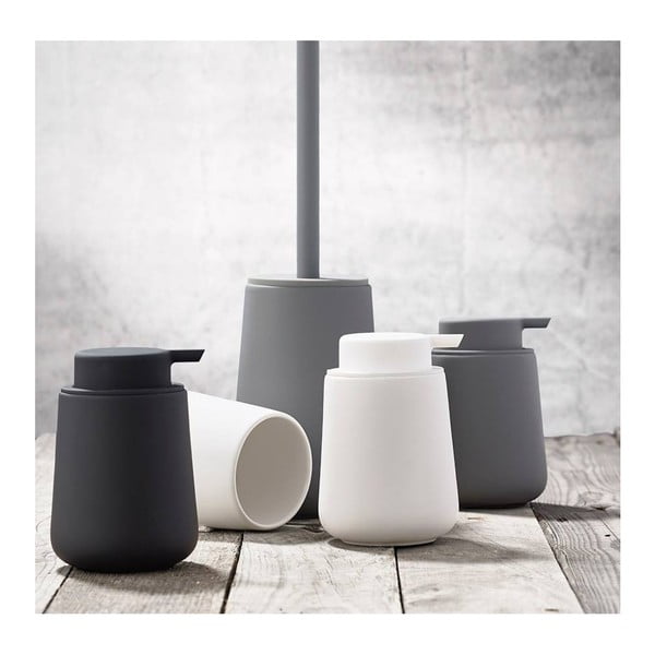 Сива керамична четка за тоалетна Nova - Zone-image-1