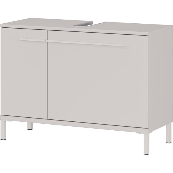 Кремав матов шкаф за мивка 80x59 cm Laurino – Germania