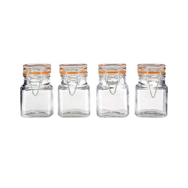 Комплект от 4 стъклени съда за подправки , 90 ml - Premier Housewares