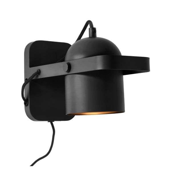 Черна стенна лампа Nesvik – Villa Collection-image-2