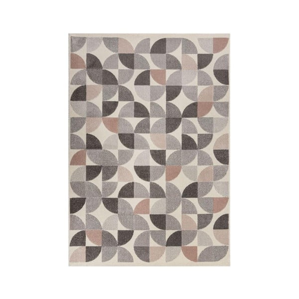 Сив и розов килим , 200 x 290 cm Alcazar - Flair Rugs