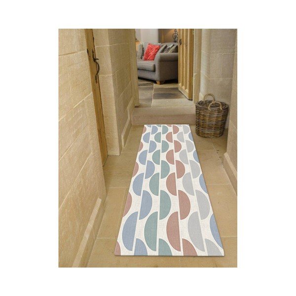Сив и син бягащ покрив Halfmoon, 60 x 115 cm - Floorita-image-4