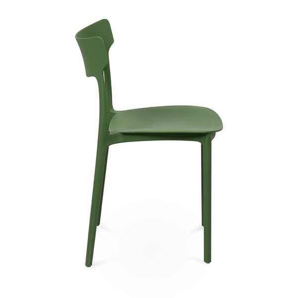 Зелен пластмасов градински стол Biá – Bonami Essentials-image-4