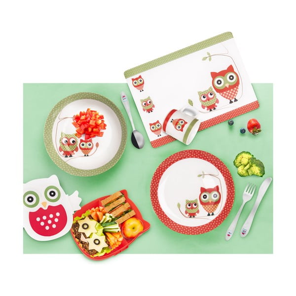 Червено-бял детски термос 480 ml Sova - Orion-image-4