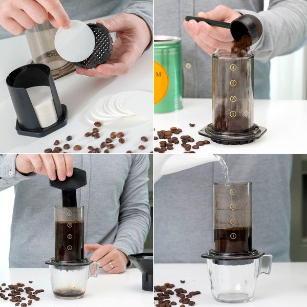Комплект за приготвяне на кафе Cafetiere - InnovaGoods-image-1