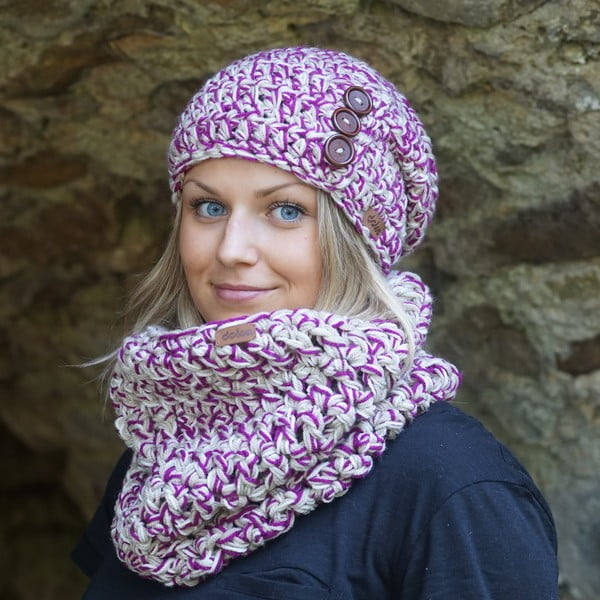 Ръчно плетен нагревател за врата Природа - DOKE-image-1