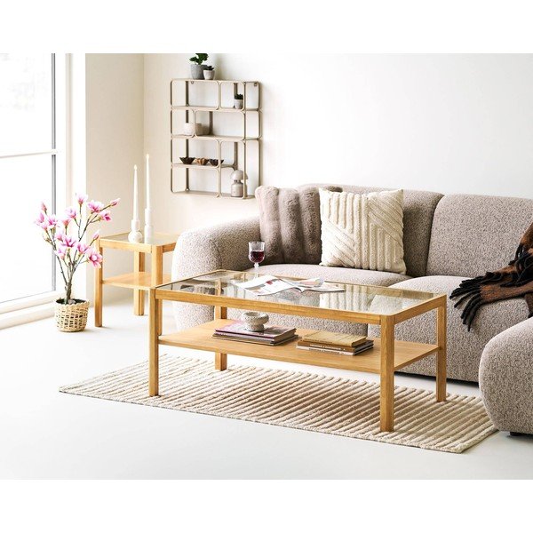 Бежов на няколко нива метален стенен рафт 48 cm Lanciano – House Nordic-image-3