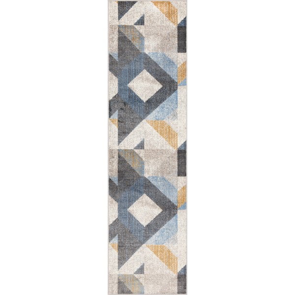 Светлосива пътека 80x300 cm Soft Halleby – FD