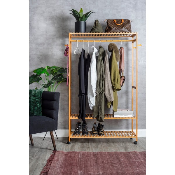 Бамбуков стелаж за дрехи - Leitmotiv-image-4