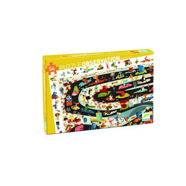 Детски пъзел за наблюдение Rallye - Djeco-image-1