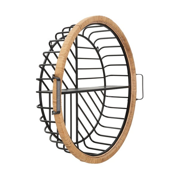 Черен метален рафт Cebu - Mauro Ferretti-image-2