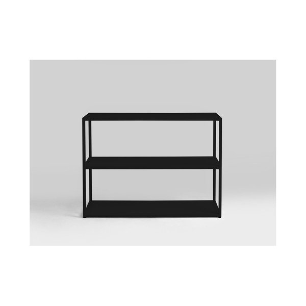Черна етажерка за книги Hyller Custom Form, височина 75 cm - CustomForm-image-1