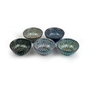 Порцеланови купички в комплект от за сервиране 5 бр. 150 ml Jara – Bredemeijer