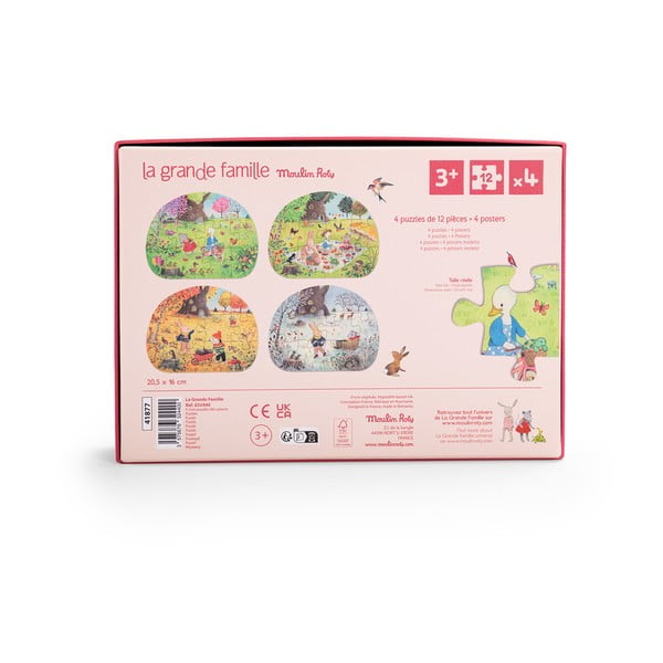 Пъзел La Grande Familie - Moulin Roty-image-2