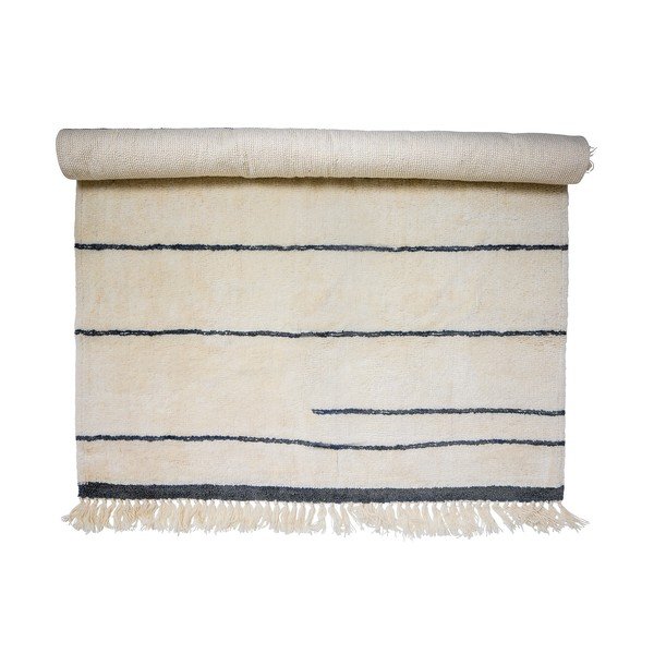 Килим Reggo от смес от вълна и памук, 140 x 200 cm - Bloomingville-image-1