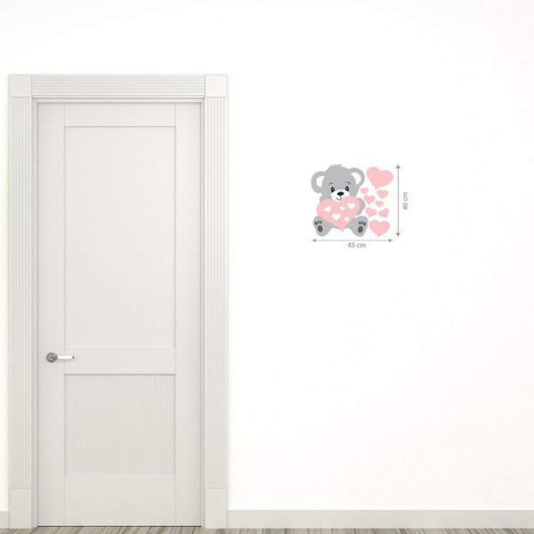 Стикер за стена Teddy Rose - Ambiance-image-1