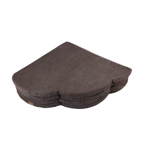 Кафяво детско килимче за игра 160x160 cm – Meowbaby-image-4