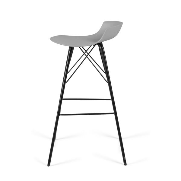 Сиви бар столове в комплект 2 бр. (височина на седалката 71 cm) Tori – Tenzo-image-3
